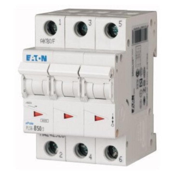 Eaton moeller installatieautomaat pls6-c50/3-mw - 50a 242954, Hobby en Vrije tijd, Elektronica-componenten, Nieuw, Ophalen of Verzenden