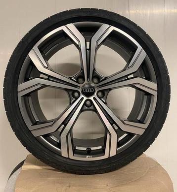 NIEUW 21" Audi A6 S6 C8 Competition velgen OEM Zomerbanden beschikbaar voor biedingen