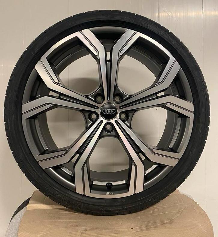 NIEUW 21" Audi A6 S6 C8 Competition velgen OEM Zomerbanden, Auto-onderdelen, Banden en Velgen, Banden en Velgen, Zomerbanden, 21 inch