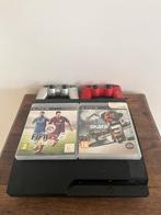 PlayStation 3 Slim 320 GB - 2 Controllers + FIFA 15, Spelcomputers en Games, Spelcomputers | Sony PlayStation 3, Met 2 controllers