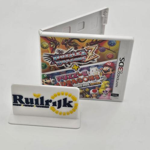 Puzzle & Dragons Z + Puzzle & Dragons Super Mario Br, Spelcomputers en Games, Games | Nintendo 2DS en 3DS, Zo goed als nieuw