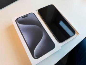 Iphone 15 Pro 256GB Blue Titanium beschikbaar voor biedingen