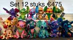 12 X Stitch Crashes Pluche met aangehecht prijskaartje, Verzamelen, Disney, Nieuw, Ophalen of Verzenden, Overige figuren, Beeldje of Figuurtje