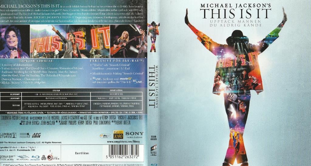 This is it michael jackson blu ray ( engels ), Cd's en Dvd's, Blu-ray, Ophalen of Verzenden, Zo goed als nieuw, Muziek en Concerten