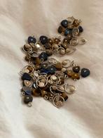 Edelsteen Hangertjes: Sodaliet, Tijgeroog, Howliet, Sieraden, Tassen en Uiterlijk, Bedels, Overige merken, Zo goed als nieuw, 4 bedels of meer