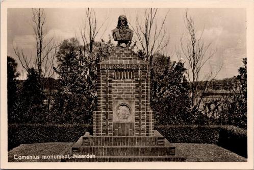Naarden - Comenius Monument, Verzamelen, Ansichtkaarten | Nederland, Ongelopen, Noord-Holland, 1940 tot 1960, Verzenden