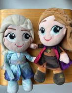 Anna en Elsa Frozen knuffels, Gebruikt, Ophalen of Verzenden