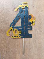 Cijfer 4, verjaardag taart topper, Ophalen of Verzenden, Taarten, Versiering