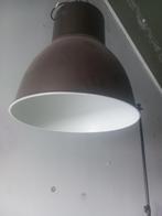 2 mooi bruin lampen, Huis en Inrichting, Lampen | Hanglampen, Ophalen, Metaal, Minder dan 50 cm, Bruin