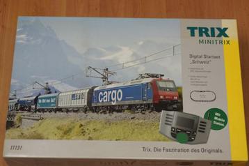 Minitrix 11131 - Digital-Startpackung Schweiz Spur N beschikbaar voor biedingen