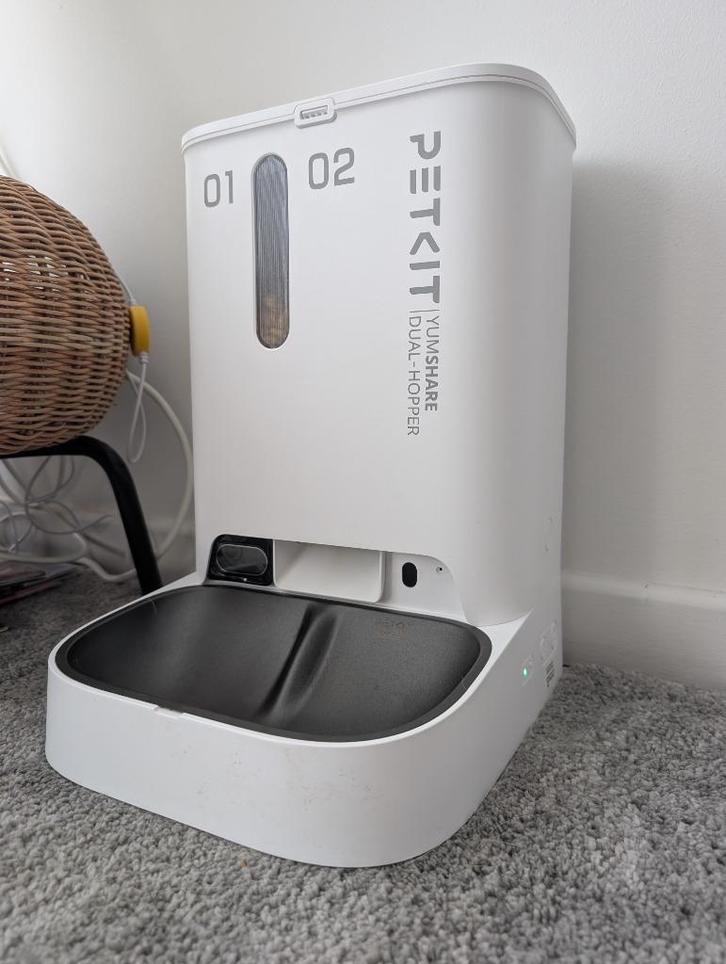 Petkit Pet Feeder, Dieren en Toebehoren, Hondenvoerbakken en Drinkbakken, Zo goed als nieuw, Automatisch, Ophalen of Verzenden