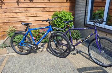 2 mountainbikes beschikbaar voor biedingen