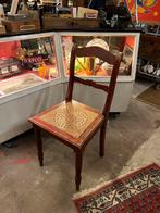 Brocante oude houten stoel / Luterma Estonia, Antiek en Kunst, Antiek | Meubels | Stoelen en Banken, Ophalen of Verzenden