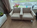 Twee  beige fauteuils Mellby Ikea., Ophalen, 75 tot 100 cm, Zo goed als nieuw, Stof
