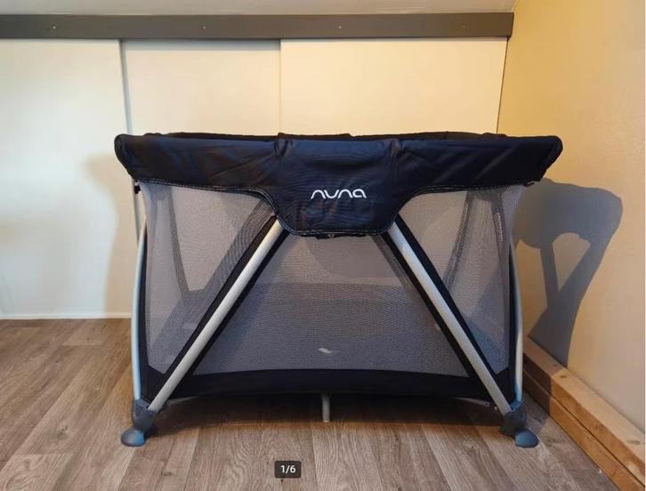 Nuna Sena campingbed, Kinderen en Baby's, Babywiegjes en Ledikanten, Zo goed als nieuw, Reisbedje, Ophalen