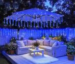 IJspegel / waterval 20x 200 led meteorenregen lampen blauw, Diversen, Kerst, Ophalen of Verzenden, Nieuw
