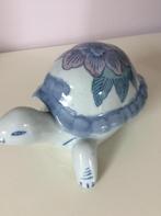 Vintage Aardewerk Schildpad Sieradendoos Dekseldoos Doosje, Ophalen