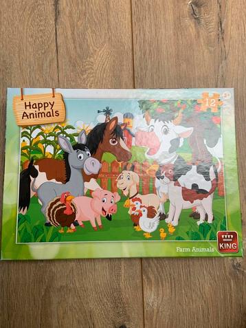 Puzzel - boerderijdieren beschikbaar voor biedingen