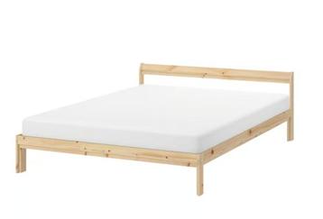 Ikea wooden bedframe - afbeelding 1