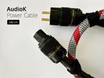 Audiokabel — AudioK afgeschermde stroomkabel, Ophalen of Verzenden, Zo goed als nieuw, Minder dan 2 meter, Overige kabels