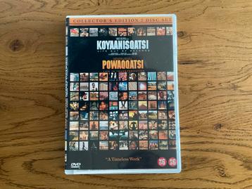5.Koyaanisqatsi + Powaqqatsi, 2 disc Collectors Edition. beschikbaar voor biedingen