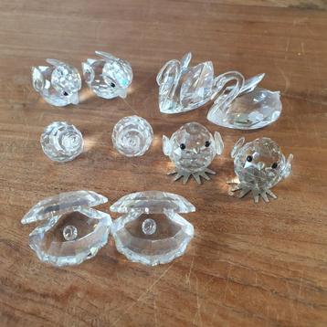 Swarovski beeldjes 10 voor €55 beschikbaar voor biedingen