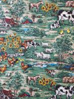 Quiltstof "Boerderij", Hobby en Vrije tijd, Stoffen en Lappen, Nieuw, Ophalen of Verzenden, 30 tot 120 cm, Katoen