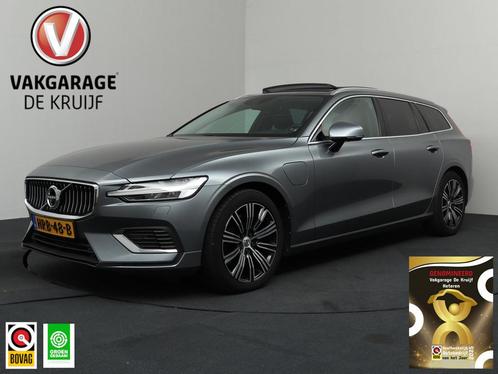 Volvo V60 2.0 T8 Recharge AWD Inscription Prachtige zeer com, Auto's, Volvo, Bedrijf, Te koop, V60, 360° camera, 4x4, ABS, Adaptive Cruise Control