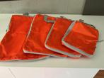 Packing cubes - koffer organisers - set van 4 met compressie, Sieraden, Tassen en Uiterlijk, Ophalen of Verzenden, Nieuw, Oranje