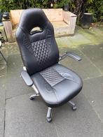 Bureaustoel/ game stoel, Huis en Inrichting, Ophalen, Zo goed als nieuw, Zwart