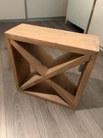 Steigerhout wijnrek Grey Wash, Huis en Inrichting, Ophalen, Zo goed als nieuw, Hout, 5 tot 15 flessen