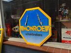 Monroe Schokbrekers Reclamebord, Ophalen, Reclamebord, Gebruikt, .