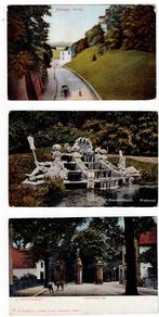 Nijmegen, Velp, 's Gravenhage 1905. Partij van 3 kaarten., Verzamelen, Ansichtkaarten | Nederland, Ophalen of Verzenden, Voor 1920