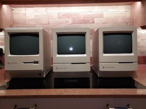 DRIE Apple Macintosh computers, Computers en Software, Vintage Computers, Ophalen