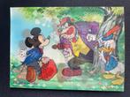 Disney 3D dieptekaart / ansichtkaart , Mickey en Donald., Verzenden, 1940 tot 1960
