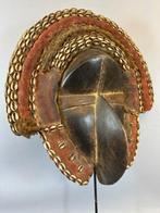 230801 Mooi Afrikaans Dan Koma Su Masker uit Iv. Kust, Antiek en Kunst, Ophalen of Verzenden