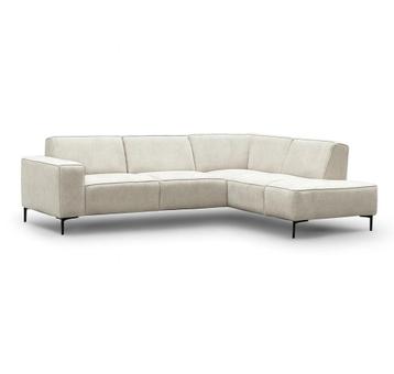 hoekbank modern stof beige **direct nieuw leverbaar** beschikbaar voor biedingen