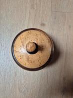 Houten bonbon schaaltje met deksel., Ophalen of Verzenden