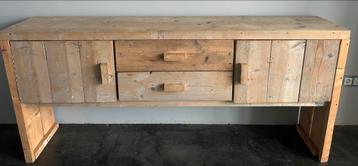 Steigerhouten dressoir/tv kast