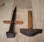 Oud haarspit en haarhamer, Antiek en Kunst, Antiek | Gereedschap en Instrumenten, Ophalen of Verzenden