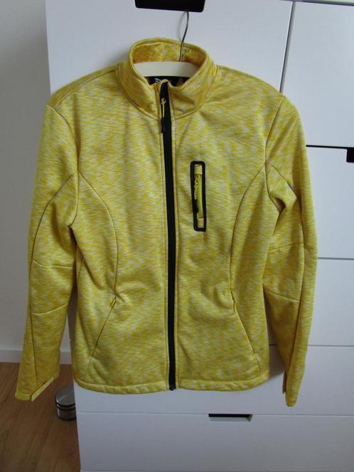 Vrolijk zonnig soft shell vest-jasje maat S, Kleding | Dames, Jassen | Zomer, Zo goed als nieuw, Maat 36 (S), Geel, Ophalen of Verzenden