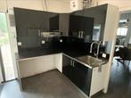 Keuken zwart hoogglans (bijkeuken), Ophalen, Gebruikt, Zwart, Minder dan 100 cm