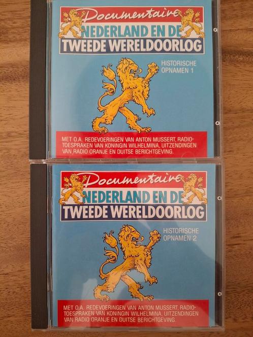 Documentaire Nederland en de tweede wereldoorlog, Cd's en Dvd's, Cd's | Nederlandstalig, Zo goed als nieuw, Overige genres, Ophalen of Verzenden