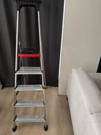 Altrex Huishoudtrap Double Decker 5 Treden, Doe-het-zelf en Verbouw, Ladders en Trappen, Ophalen, Gebruikt, Ladder, Minder dan 2 meter