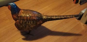 Metalen Fasant - Decoratief Vogelbeeld beschikbaar voor biedingen