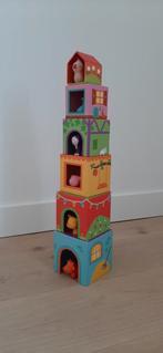 DJECO stapelblokken boerderij, Ophalen, Zo goed als nieuw, Overige typen