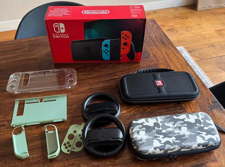Switch V2 2019 nintendo, Spelcomputers en Games, Spelcomputers | Nintendo Switch, Zo goed als nieuw, Switch 2019 Upgrade, Ophalen of Verzenden