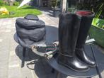 Paardrijlaarzen zweepje cap tas hoofdstel pony, Dieren en Toebehoren, Paardrijkleding, Ophalen, Gebruikt, Schoeisel
