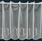 Valletje / kort gordijntje met kaars 50cm, Ophalen of Verzenden, Zo goed als nieuw, Wit, Minder dan 100 cm