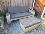 Kussens loungebank, Ophalen, Gebruikt